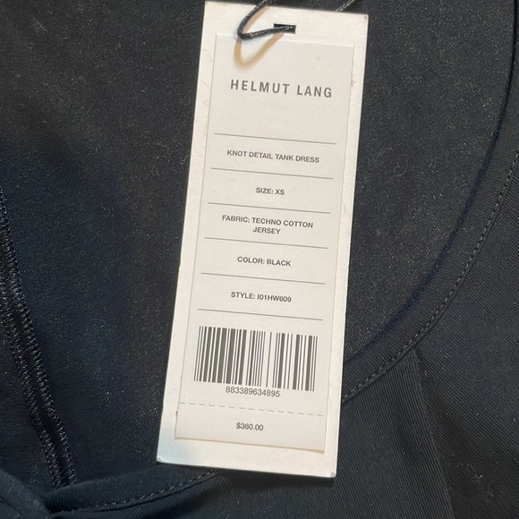 Helmut Lang Knot Detail Tank Dress - Picture 4 of 7